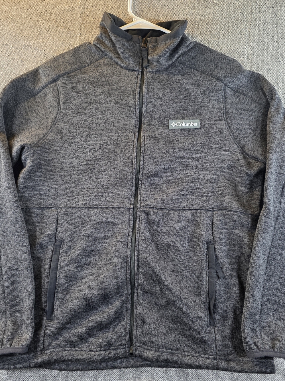 Columbia Sweater Weather II Women’s M Gray Full Zip Fleece Jacket